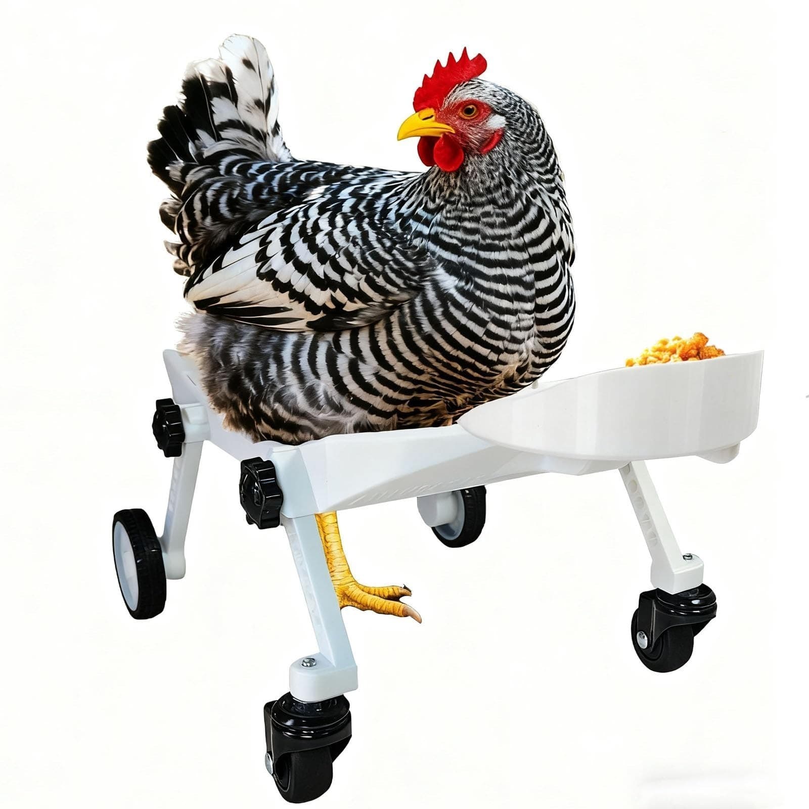 ANIMOASIS Adjustable Small-Scale Pet Chicken Wheelchair - Image 1