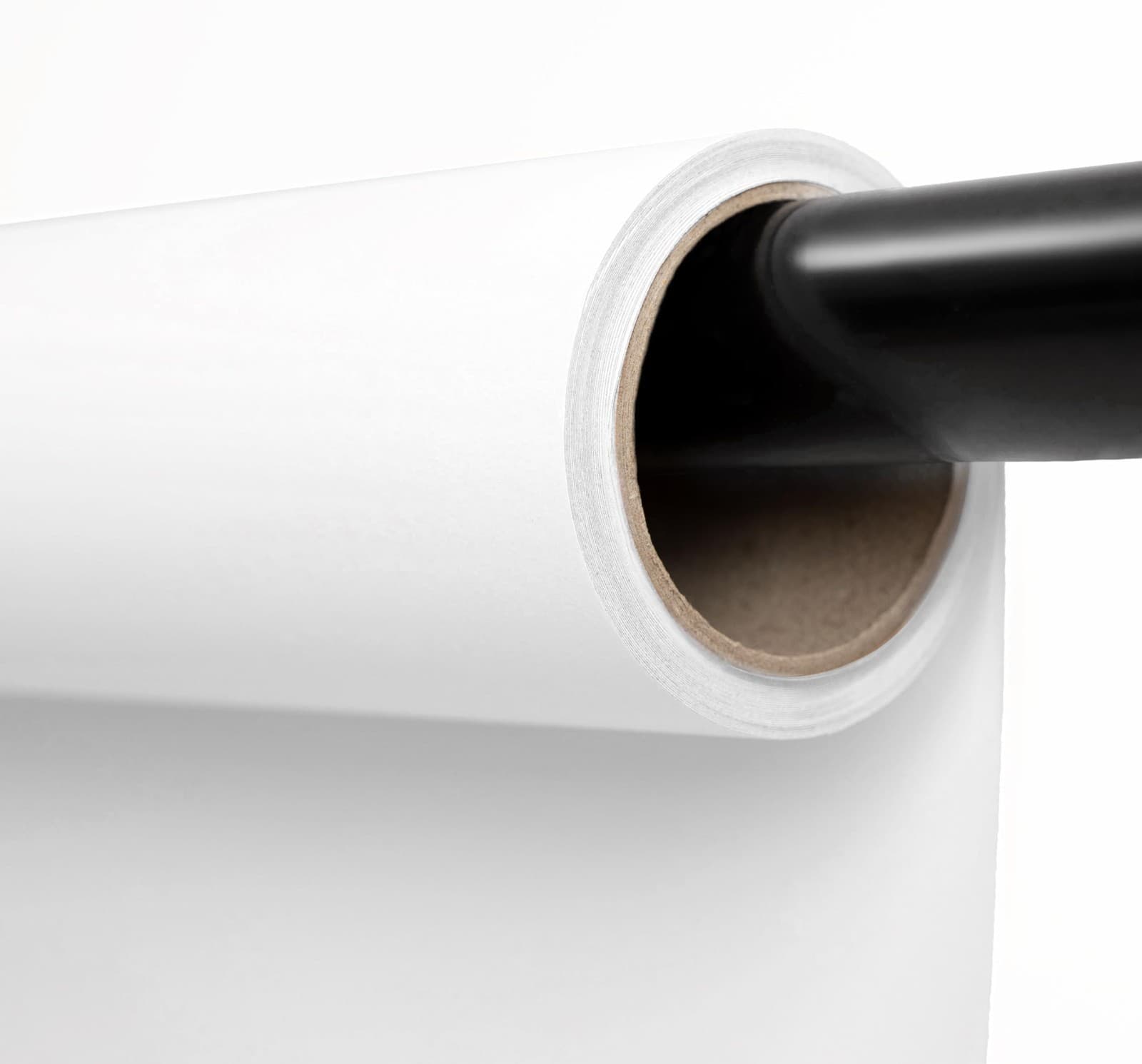 Kate Seamless Paper Backdrop for Photography Photo 53'' x 16.4', Arctic White - Image 1