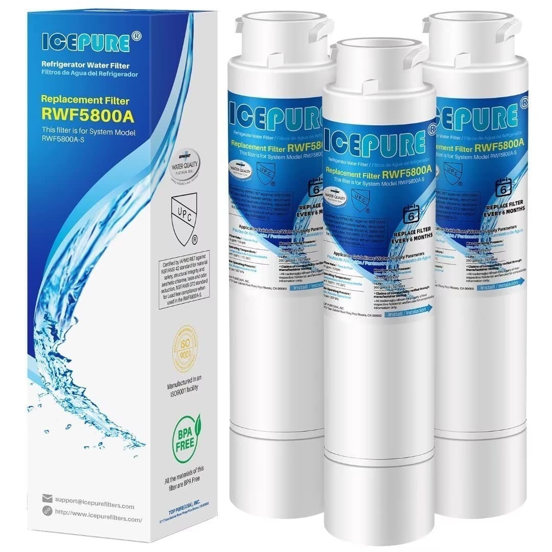 Icepure RWF-0700A Refrigerator Water Filter for Samsung DA2900020B,... - Image 1