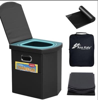 Leather Porta-Potty Seat Cover ONLY - Image 1