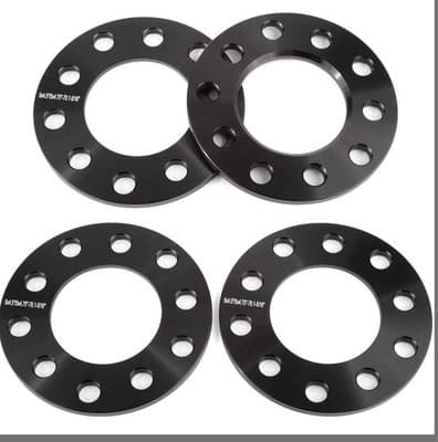 JiiinMiiin 5x4.5 5x4.75 Wheel Spacers,5/16"(8mm) Wheel Spacer Adapters 78.1mm - Image 1