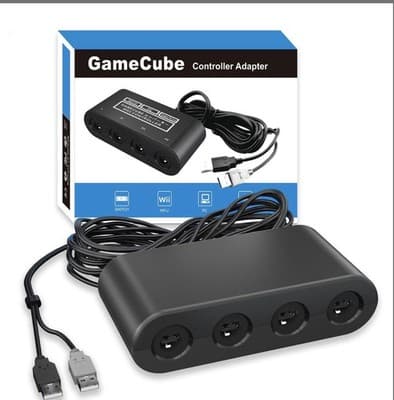 Nintendo GameCube Controller Adapter for Nintendo Switch, PC, and Wii U