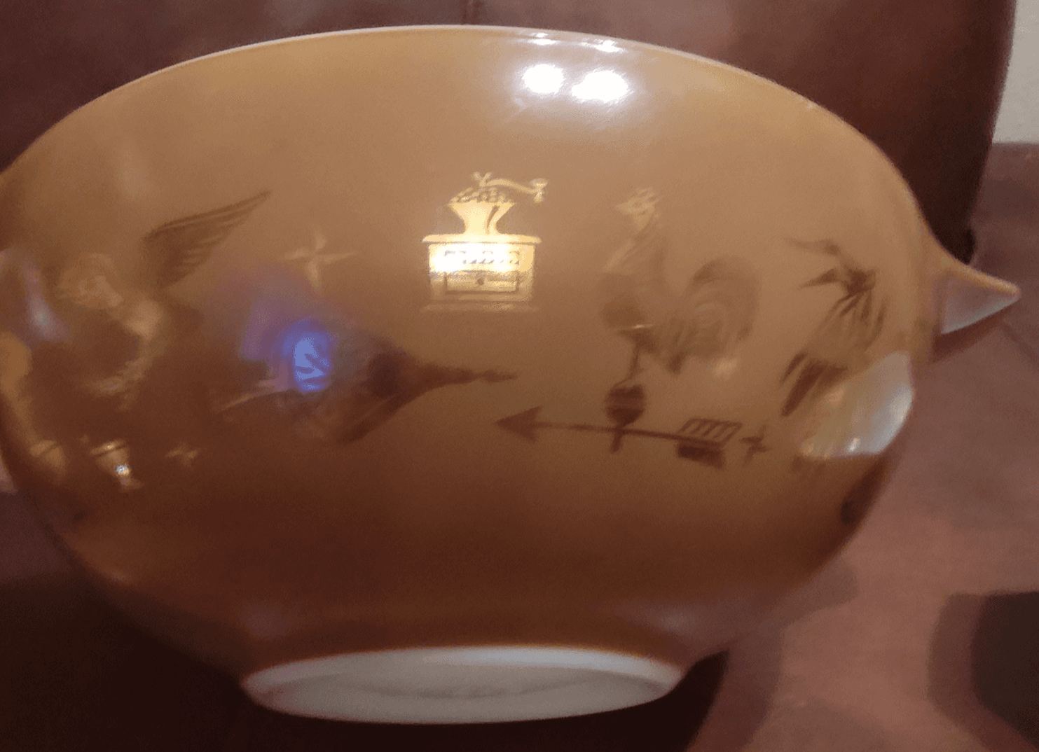 Vtg set of 2 Pyrex Early American Cinderella Mixing Bowl 4qts,1 1/2 444 MINT - Image 1