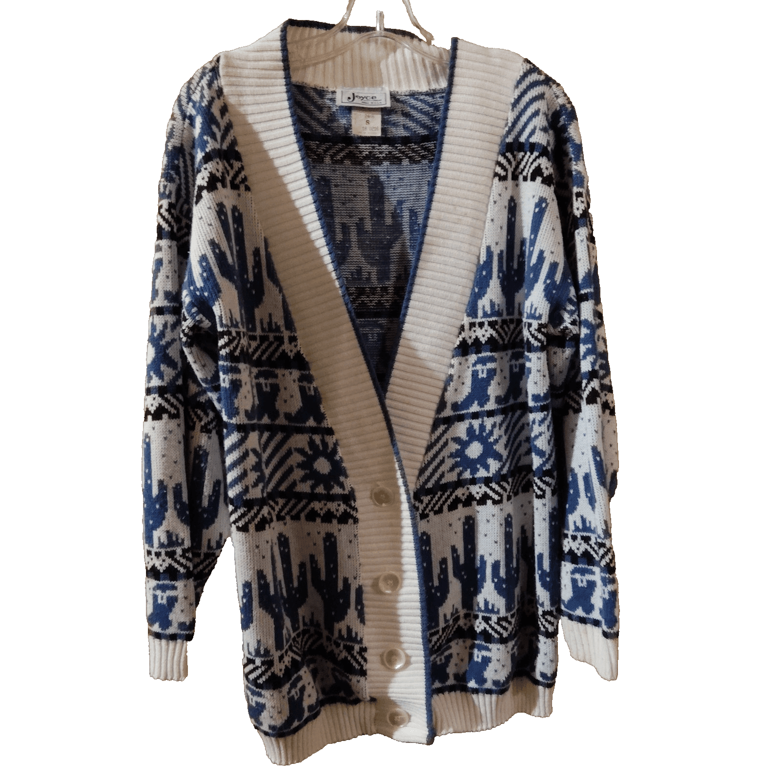 vtg joyce Arizona Oversized cardigan - Image 1