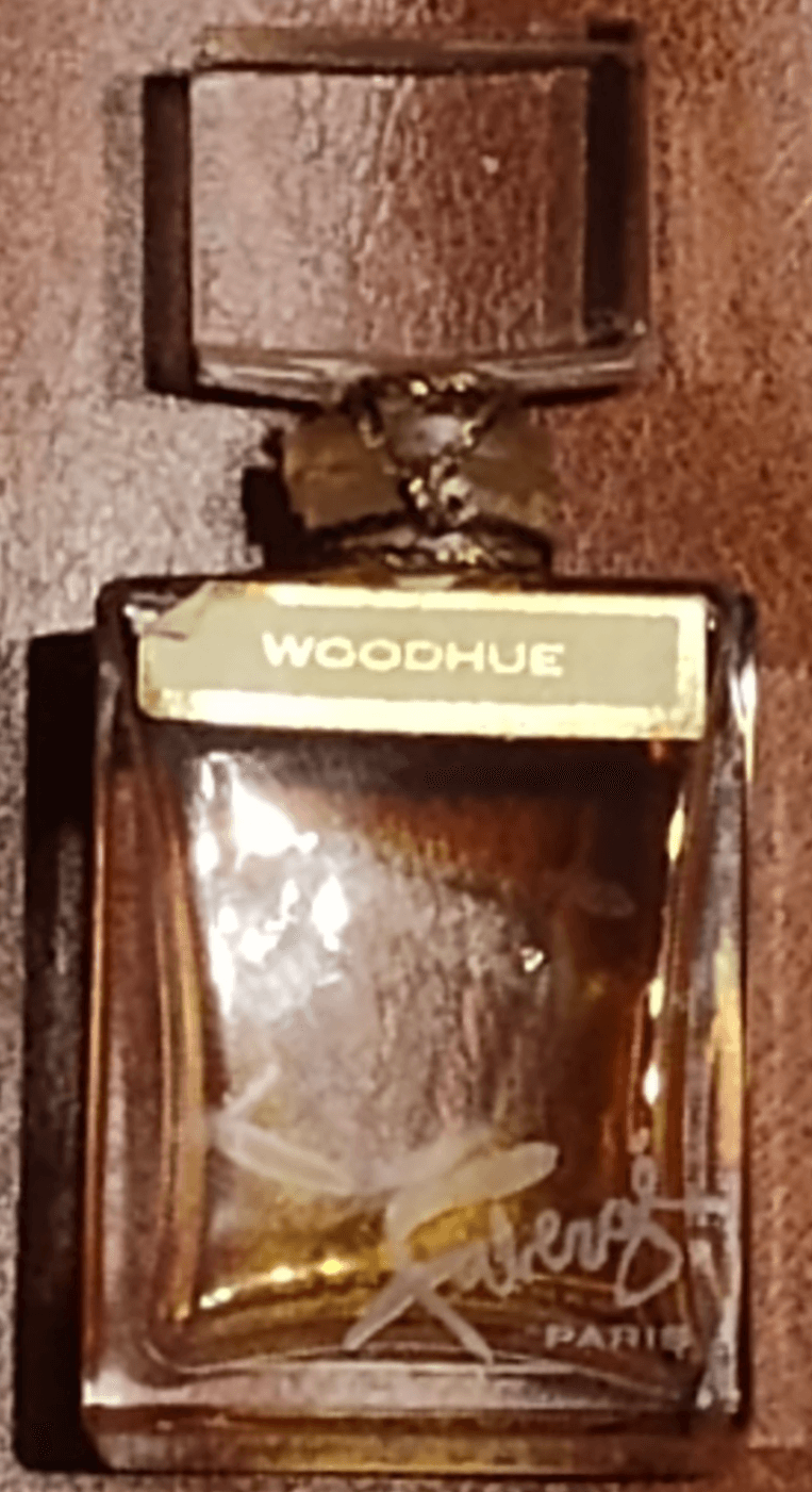 1967 Vtg Faberge Aphrodisia perfume bottle 1/4 fl oz empty bottle only - Image 1