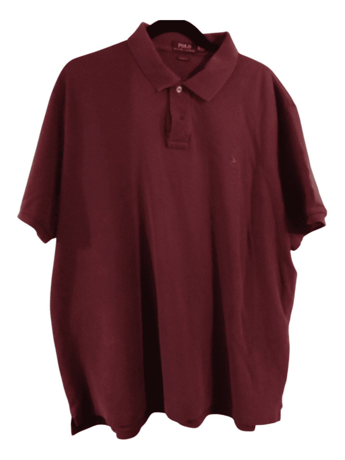 Polo Ralph Lauren Polo Shirt Maroon Burgundy Mens Size XXL - Image 1