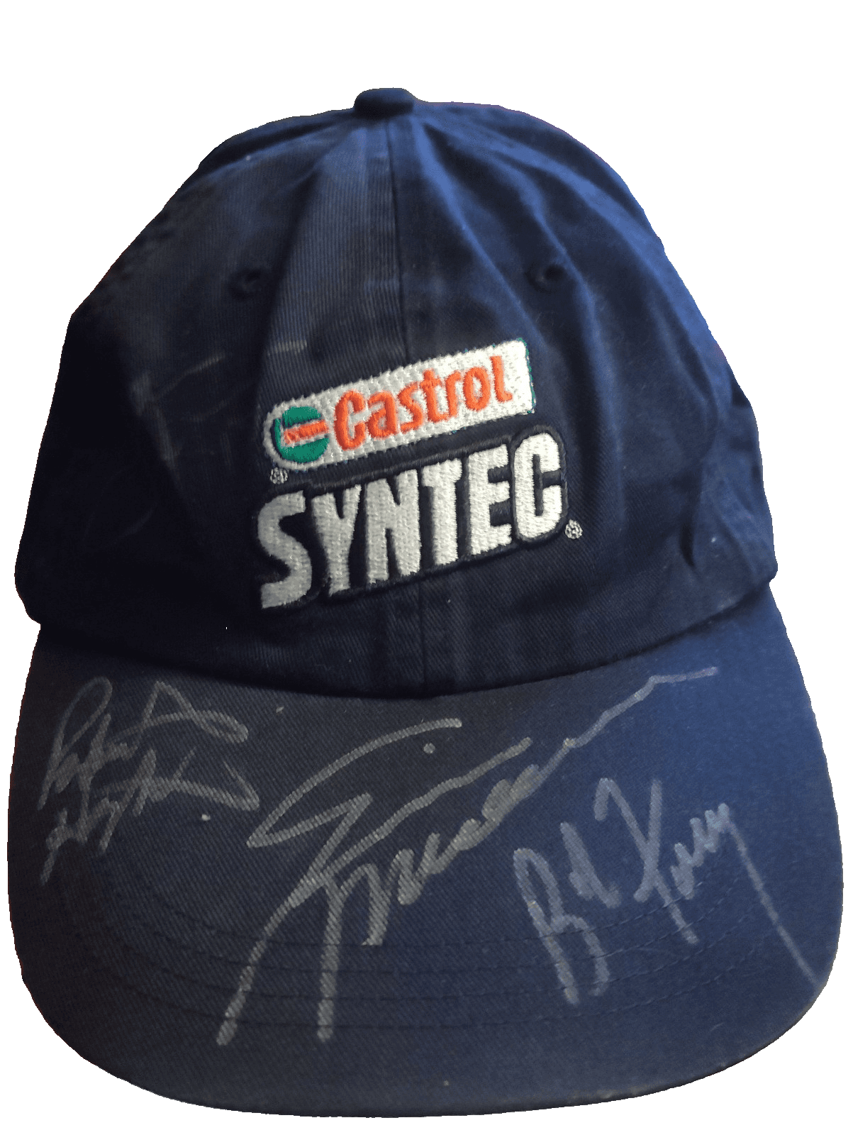 Castrol Syntec Race cap W/Racers Signatures - Image 1