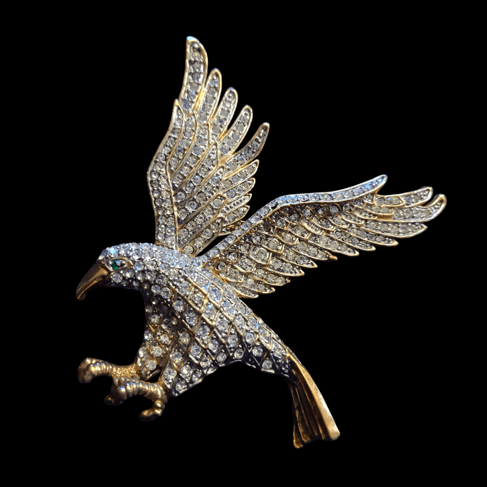 Neiman Marcus - This Eagle Brooch Is A Statement Piece. 5-1/4 X 5 - Image 1