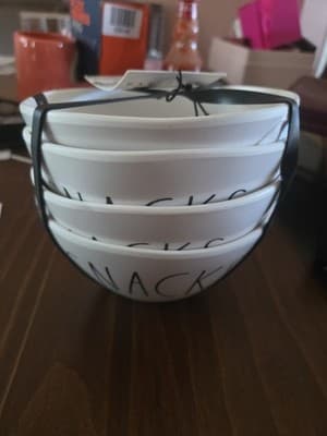 *NEW* Rae Dunn "Snack" bowls - Image 1