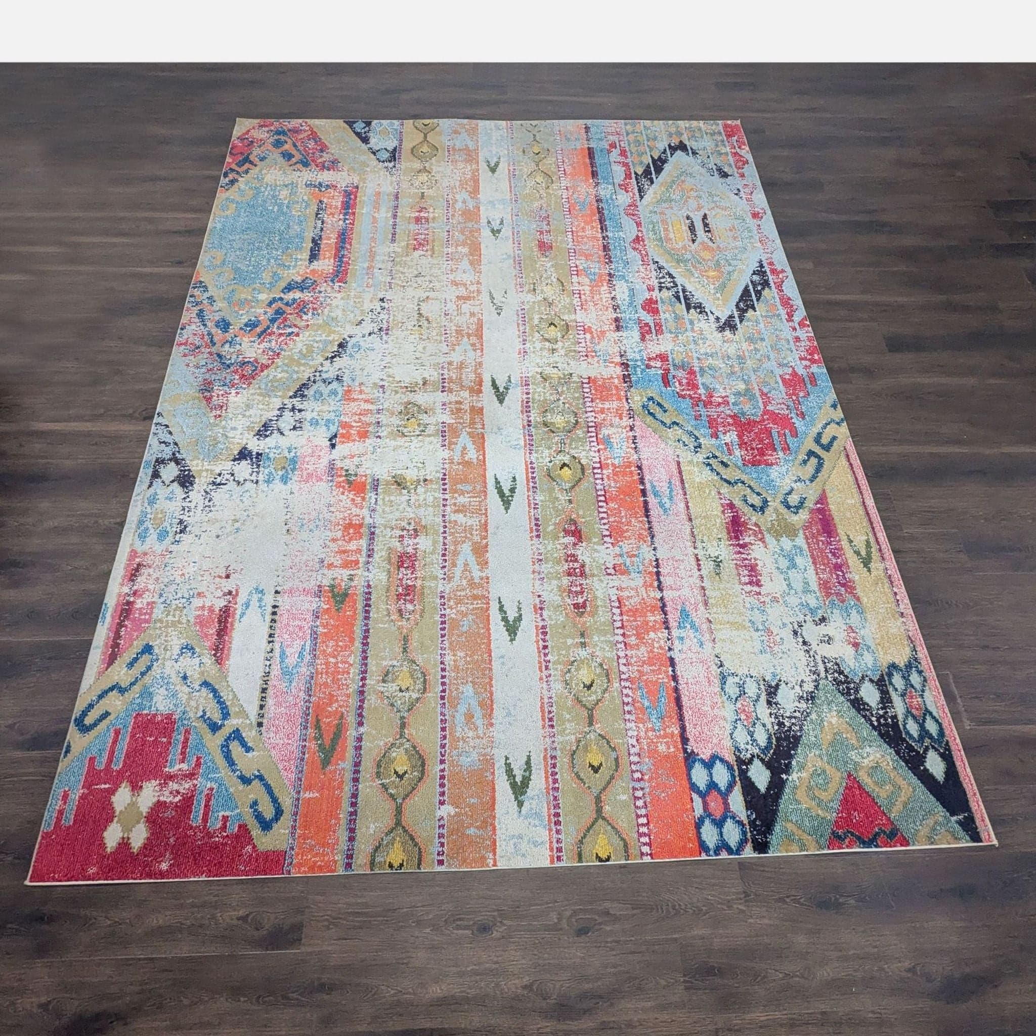 Safavieh Monaco 9x12 Multi-Color Area Rug - Image 1