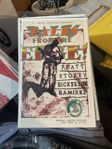 Tales From the Edge #8 (1993 Vanguard Graphics) Limited Edition 1 of 2000 Pratt - Image 1