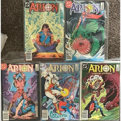 Arion Lord of Atlantis #11 - 15 (1983 DC) Lot of 5 - Image 1