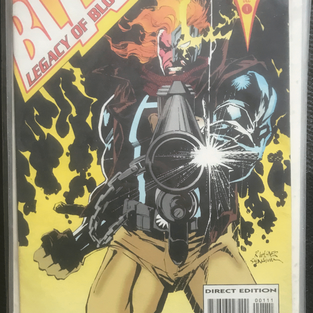 Blaze: Legacy of Blood #1 - 4 (1993 Marvel) Complete Set of 4 - Image 1