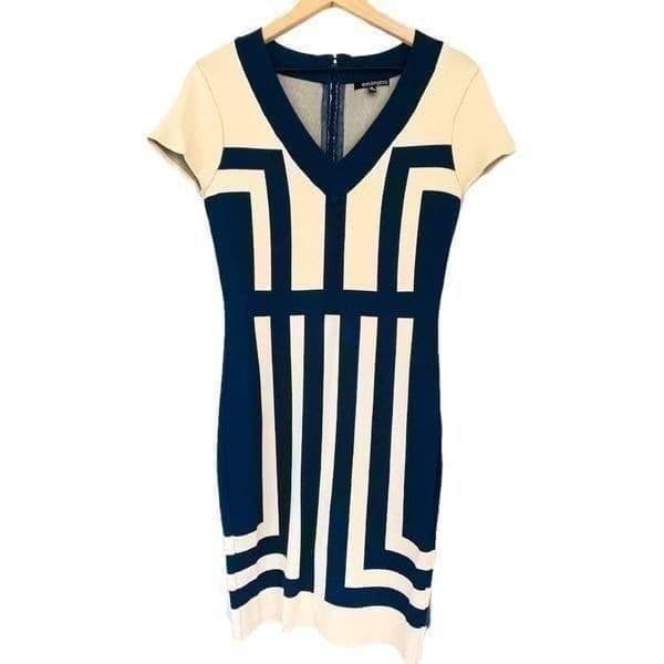 Eva Longoria Striped Dress Size Medium - Image 1