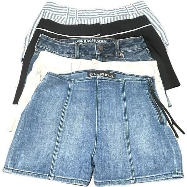 Designer Shorts Bulk Bundle Lot 5 Pairs of Shorts American Eagle Outfitters AEO - Image 1