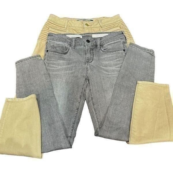 ANTHROPOLOGIE Denim Jeans x 2 - Pilcro and the Letterpress & Daughters of the Li - Image 1