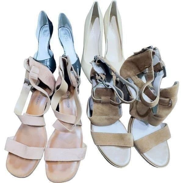 IVANKA TRUMP BCBG LUCKY BRAND HINGE LEATHER Bundle Lot of 4 Pairs of Shoes Pump - Image 1