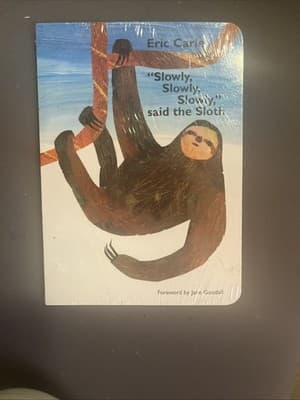 Slowly, Slowly, Slowly, Said the Sloth by Eric Carle Children’s Book - Image 1