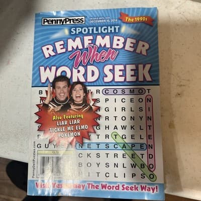 Penny press Dec 15, 2014 Spotlight Word Seek Liar Liar Tickle Me Elmo - Image 1