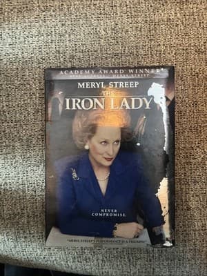 The Iron Lady (DVD, 2011) Case Is Getting Worn But DVD Is Brand New - Image 1