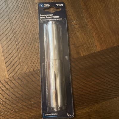 Project Source Recessed Toilet Paper Holder Seton Chrome #31571 6" NIB - Image 1