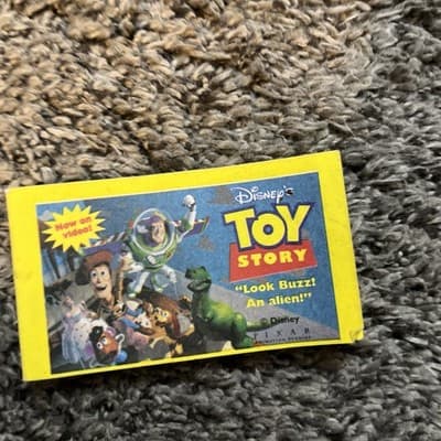 Vintage 1995 Toy Story Flip Book from Cinnamon Toast Crunch T3A - Image 1