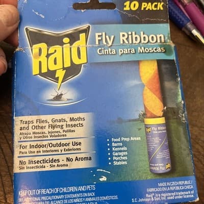 Raid FR10 Fly Ribbon Trap - 2 Pack - Image 1