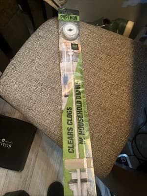 Python Drain Cleaning Tool MACPYP001 Great for Cleaning Hair Out Of The Drain - Image 1