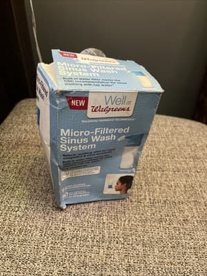 Walgreens Allergy Saline Micro Filtered Sinus Wash Nasal Rinse Flush System NEW - Image 1
