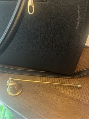 India Brass Candle Snuffer Swivel Head Ornate Handle Alter Quality Made in India - Image 1