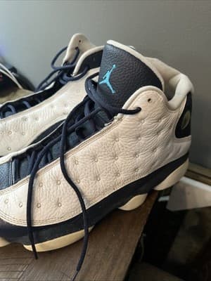 7118) Nike Air Jordan 13 XIII Retro Obsidian Powder Blue 414571-144 Men’s Size12