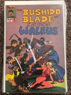 Solbon Publications The Bushido Blade Of Zatoichi Walrus #1 Comic Bagged Boarded - Image 1