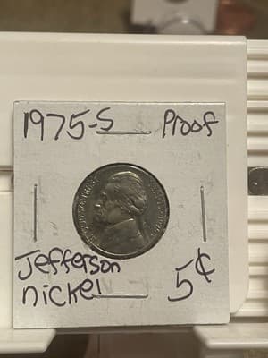 WN80 - 1975-S 5C (Proof) Jefferson Nickel
