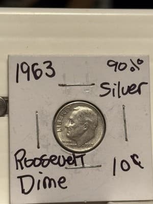 WN138 - 1963 Roosevelt Dime (90% Silver) - Image 1