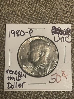 WN31 - 1980-P 50C Kennedy Half Dollar - Image 1