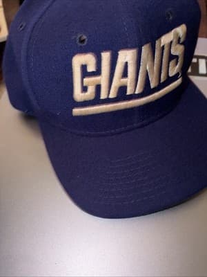 New York Giants Vintage Hat Cap Adult Snapback Sports Specialties Blue Football
