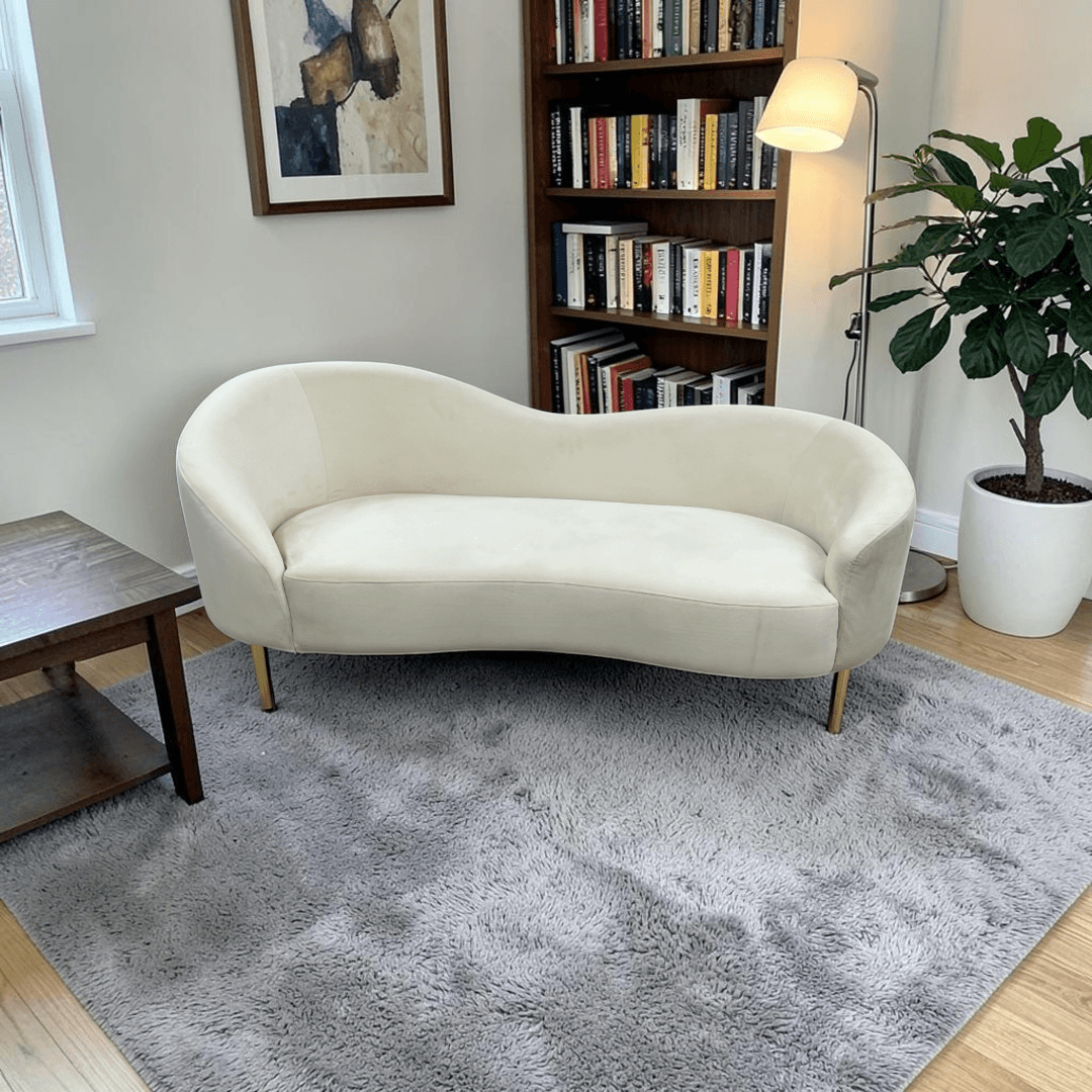 Willa Arlo Shurtz Velvet Loveseat - Image 1