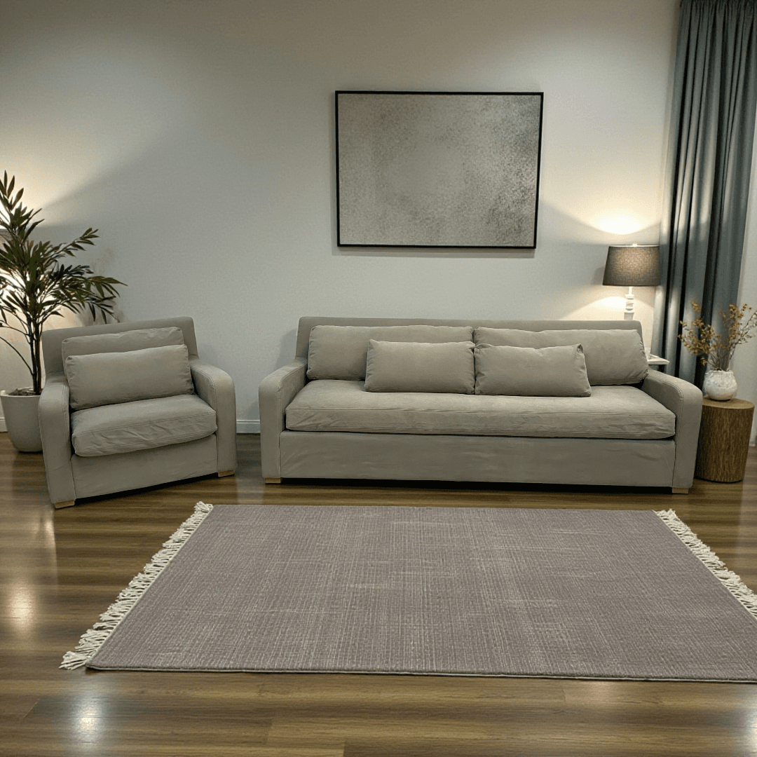 Restoration Hardware Sleeper Sofa and Armchair Set - Image 1