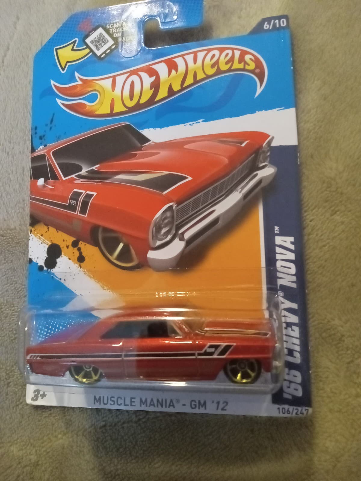 Hot Wheels 66 Chevy Nova - Image 1