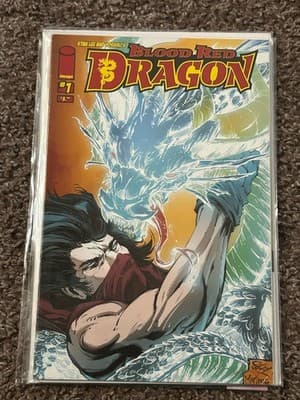 Image Comics Blood Red Dragon #1 Stan Lee Yoshiki Comic Book Collectible Cover - Image 1
