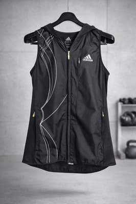 Adidas Supernova Black Woman’s Running Vest Size Small - Image 1