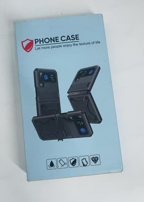 Samsung Galaxy Z Flip 3 / Flip 4 Rugged Case w Kickstand Shockproof Cover - Image 1