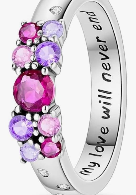 Give your Valentine a sterling Love Forever 925 Ring w/ gift box Brand new! - Image 1