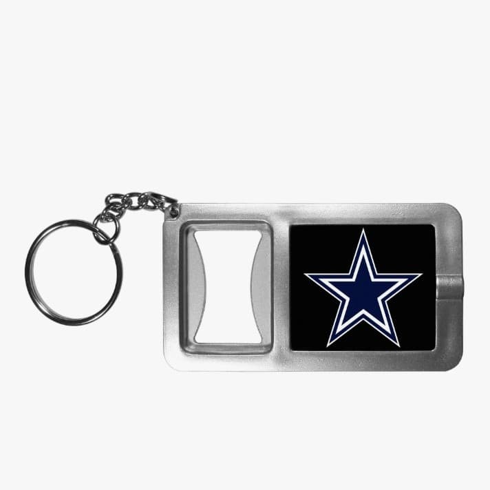 Sports NFL unisex-adult Flashlight Key Chain With Bottle Opener - Image 1