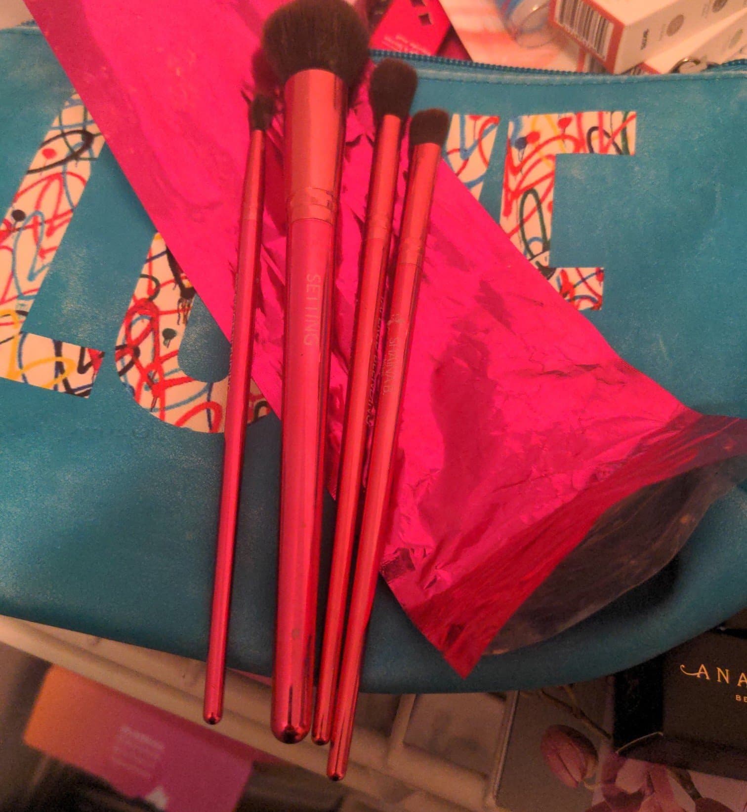 Shaina B.Blush brushes setting/allovershadow/tapered blending/precision blend - Image 1