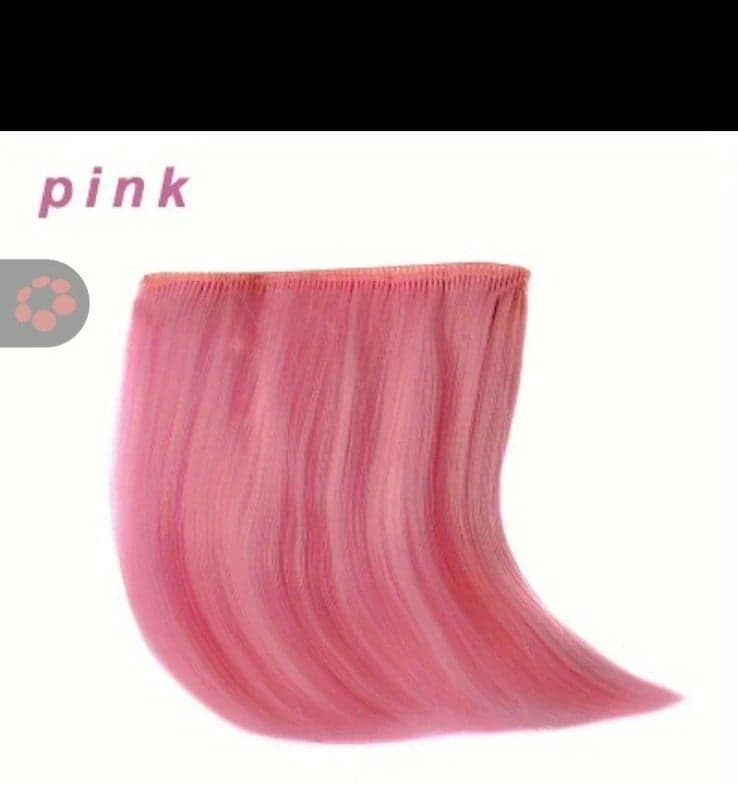 1pc Luxurious Clip-In Hair Bangs Hairpiece - Easy to Wear, Soft Synthetic hair - Image 1