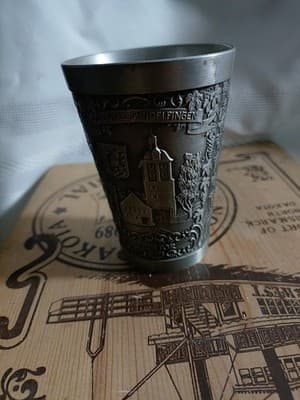 REIN ZINN BECHER STGT 95%, GERMAN TUMBLER - Image 1