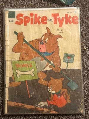 MGM Spike and Tyke #499 10c Four Colors Golden Age Cartoon Collectible Rare - Image 1