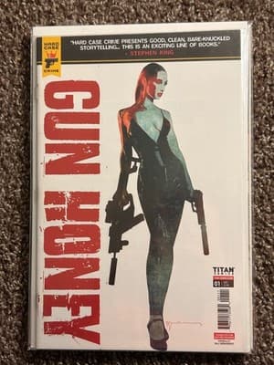 Titan Comics Gun Honey #1 2021 Sienkiewicz Cover A Mature Readers Comic Book - Image 1