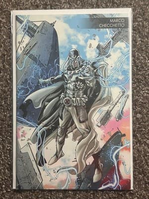 Marvel Magneto Variant Cover Marco Checchetto Artwork Comic Single Issue Bagged - Image 1